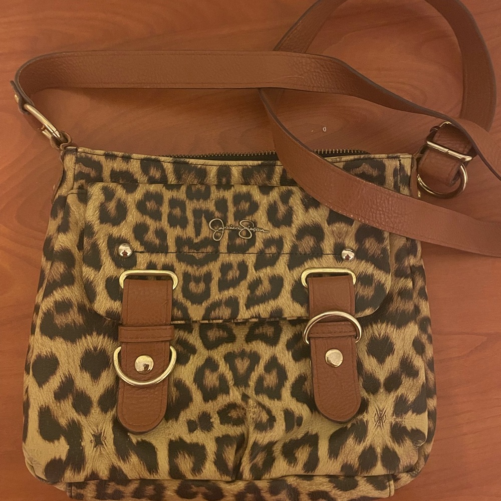 Jessica Simpson Leopard Purse